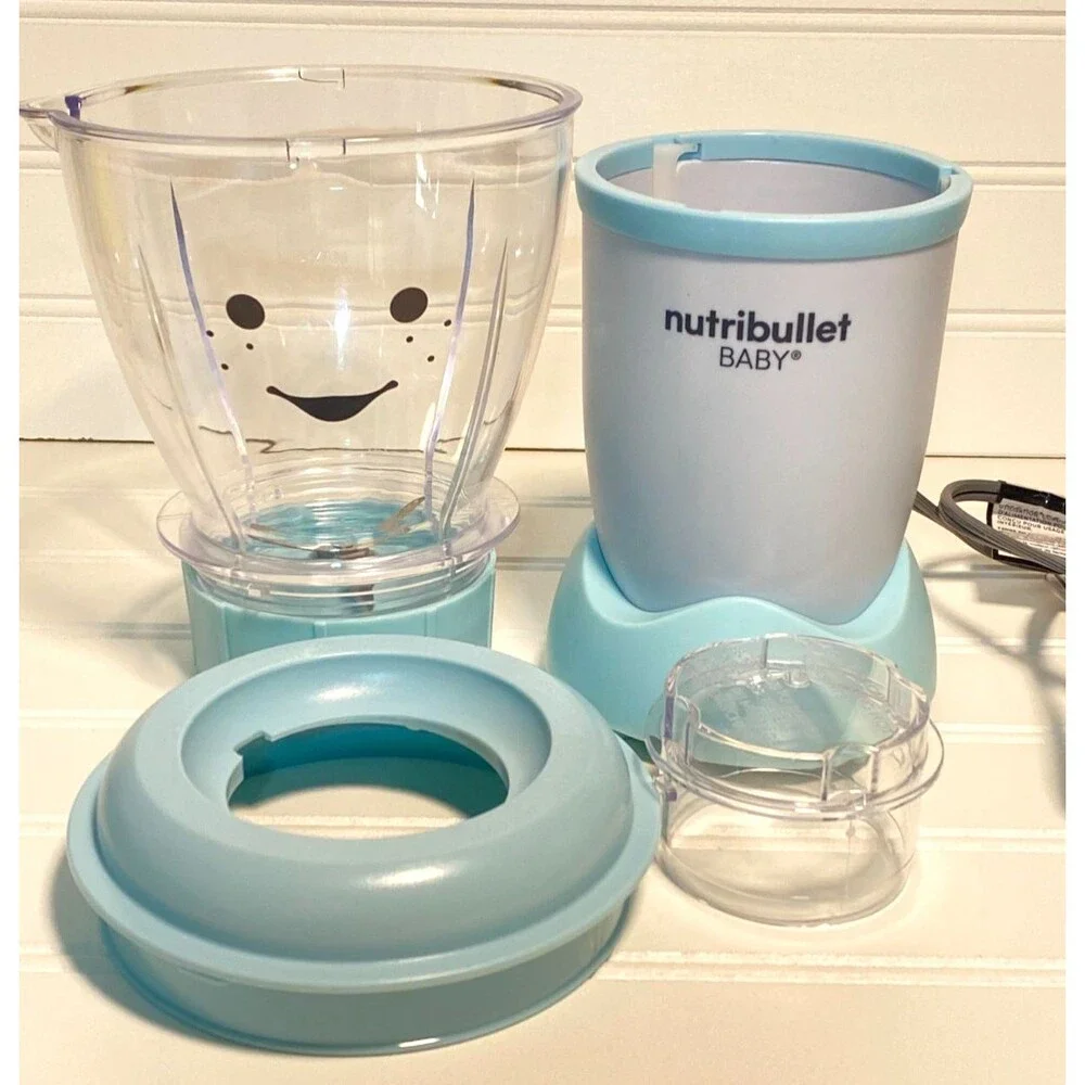 Nutribullet Baby Food Blender Mixer Blue/White NBY50100